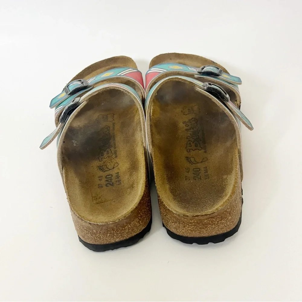 Birkenstock Arizona Aztec Slip On Sandals Size 6 - Picture 4 of 6